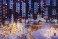 Вид комплекса зимой