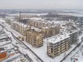 мкр. «Новое Бисерово-2». Общий вид. Ход строительства. Аэрофотосъемка. Фото от 21.12.2017 г.