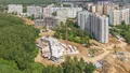 Вид строительной площадки. Аэрофотосъемка от 07.06.2021 г.