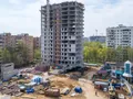 ЖК «Свой» («На улице Гродненская»). Ход строительства, корпус 1. Аэрофотосъемка от 02.05.2018г.