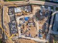 Жилой район «Москва А101». Закладка фундамента 19 корпуса. Аэрофотосъемка от 28.05.2017 г.