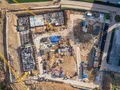 Жилой район «Москва А101». Закладка фундамента 19 корпуса. Аэрофотосъемка от 28.05.2017 г.