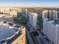 ЖК «Переделкино Ближнее». Третья очередь строительства. Аэрофотосъемка. Фото от 01.10.2016 г.