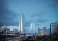 Небоскреб и камерная башня в составе проекта.