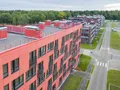 ЖК «Новогорск Парк». Фасад корпуса 11. Аэрофотосъемка. Фото от 28.09.2017 г.