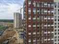 Ход строительства 19 корпуса. Ведутся внутренние и фасадные работы. Аэрофотосъёмка от 29.06.18 г.