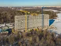 Аэрофотосъемка от 02.03.2022г. Ведутся работы по устройству железобетонных несущих конструкций.