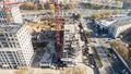 Ход строительства (корп. 4). Аэрофотосъемка от 18.10.2018 г.