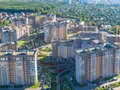 ЖК «Татьянин Парк». Корпуса 19, 20, 21, 22, 23, 24. Аэрофотосъемка. Фото от 27.08.2016 г.
