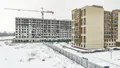 Есть сданные и строящиеся корпуса. Аэрофотосъемка от 21.12.2022 г.