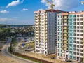 Жилой район «Испанские кварталы». Ход строительства корпусов 1.1, 1.4. Аэрофотосъемка. Фото от 02.09.2016 г.