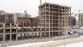 Продолжается строительство новых корпусов. Общий вид территории застройки. Аэрофотосъёмка от 10.12.18 г.