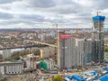 Жилой квартал «HEADLINER» (Хедлайнер). Ход строительства. Общий вид. Аэрофотосъемка. Фото от 22.10.2017 г.