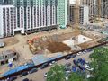 ЖК «Город». Началось строительство корпусов 2 очереди. Аэрофотосъемка от 13.05.2018 г.