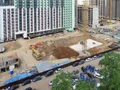 ЖК «Город». Началось строительство корпусов 2 очереди. Аэрофотосъемка от 13.05.2018 г.