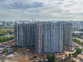 Аэрофотосъемка. Ход строительства ЖК «Лобачевский». Фото от 17.09.2015 г.
