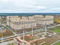Общий вид стройки в сторону железной дороги. Аэрофотосъемка от 16.10.17 г.