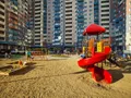 ЖК «Дом на Рощинской». Детская игровая площадка. Фото от 23.06.2016 г.