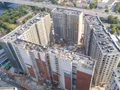 Ход строительства. Корпуса B, C, D, E. Аэрофотосъемка от 2.09.2017 г.