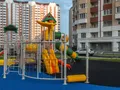 Детская площадка. Мкр. «Некрасовка-Парк», квартал 7. Фото от 15.06.2015 г.