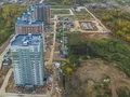 ЖК «Лидер Парк Мытищи». Ход строительства корпусов 3, 4. Аэрофотосъемка. Фото от 16.10.2016 г.