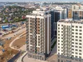 Ход строительства. Вид строительной площадки в сторону частного сектора Аэрофотосъемка от 21.09.2017 г.
