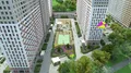Корпус 2 - по улице Эйнштейна. В стилобатной части расположен торговый центр.