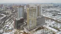 Корпуса 1, 2. Ход строительства. Аэрофотосъемка. Фото от 25.01.2021 г.