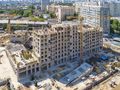 ЖК «Серебряный фонтан». Корпус 1. Ход строительства. Аэрофотосъемка. Фото от 24.05.2018 г.