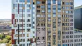 Частично уже выполнена отделка фасада корпуса 2. Аэрофотосъемка  от 27.08.2018г.
