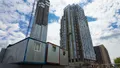 Ход строительства. Монтаж верхних этажей и отделка фасадов. Фото от 19.06.2026 г.