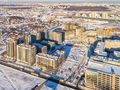 ЖК «Испанские кварталы». Ход строительства корпусов 1.1, 1.3, 1.4. Окрестности. Аэрофотосъемка. Фото от 30.01.2017 г.