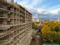 ЖК «Нормандия». Ход строительства. Корпус 3. Аэрофотосъемка. Фото от 10.10.2017 г.