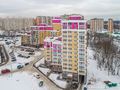 ЖК «Видный берег». Входная группа. Автостоянка. Аэрофотосъемка от 01.02.2017 г.