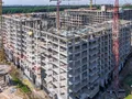 ЖК «Видный город». Ход строительства корпуса 7. Аэрофотосъемка. Фото от 24.06.2016 г.