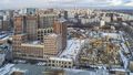 Общий вид на ЖК. Ход строительства. Аэрофотосъемка. Фото от 13.01.2020 г.