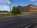 ЖК на ул. Кирова, д. 17 (Домодедово). Ход строительства. Вид с дороги. Фото от 19.07.2018 г.