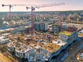 ЖК «Аккорд. Smart – квартал». Ход строительства нового корпуса. Аэрофотосъемка. Фото от 27.03.2016 г.