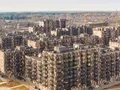 ЖК «Vesna» («Весна»). Фасад здания. Аэрофотосъемка. Фото от 28.03.2016 г.