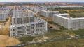 Высокая степень готовности строящихся корпусов. Аэрофотосъемка от 08.10.2020 г.