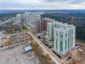ЖК «Изумрудные холмы». Корпус 15. Ход строительства корпуса 14. Аэрофотосъемка. Фото от 24.10.2016 г.
