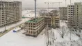 Общий вид территории застройки. Аэрофотосъёмка от 24.01.18 г.