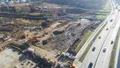 Продолжается строительство новых корпусов. Аэрофотосъёмка от 6.11.18 г.