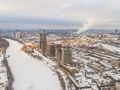 ЖК «Сердце столицы». Ход строительства. Аэрофотосъемка. Фото от 29.01.2017 г.