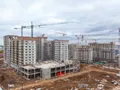 Ход строительства. Общий вид строительной площадки. Фото от 19.10.2017 г.