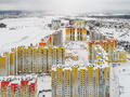 ЖК «Зеленоградский» (Андреевка). Корпуса 16/2, 16/3. Аэрофотосъемка от 03.01.2017 г.