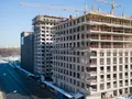 Квартал «Искра-Парк». Ход работ. Аэрофотосъемка. Фото от 12.02.2018 г.