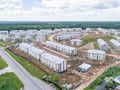 Эко-район «Борисоглебское». Ход строительства корпусов 147, 148, 149. Аэрофотосъемка. Фото от 07.06.2017 г.