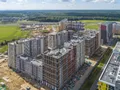 Район «Новые Ватутинки». Вид на строящиеся корпуса 10/1 и 10/2 и окрестности. Аэрофотосъемка от 03.07.2018 г.