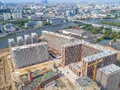 ЖК «ЗИЛАРТ». Вид на Москву-реку. Аэрофотосъемка от 11.09.2017 г.